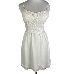 Princess Vera Wang Lace Fit & Flare Spaghetti Strap‎ Mini Dress